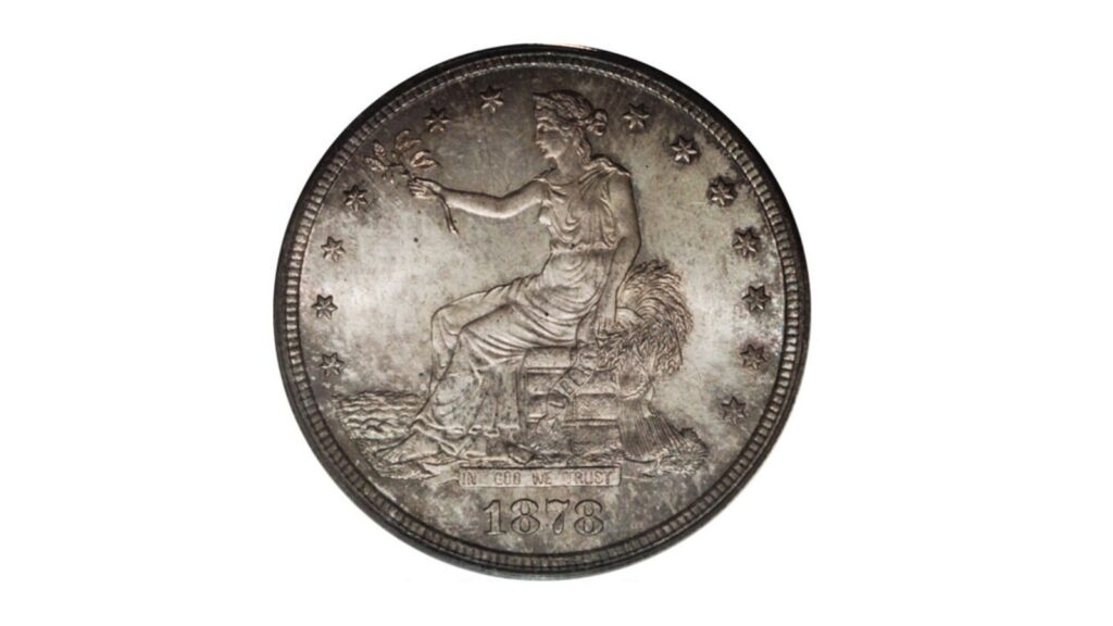 1878 Common date Trade dollar