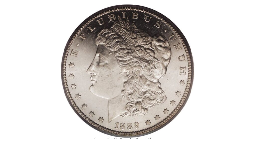 1889 CC Morgan dollar