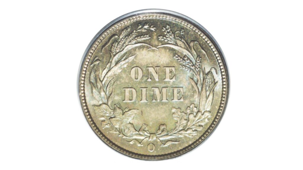 1895-O Barber dime
