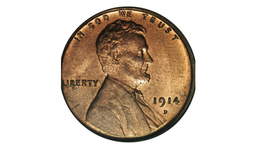1914 D Lincoln cent