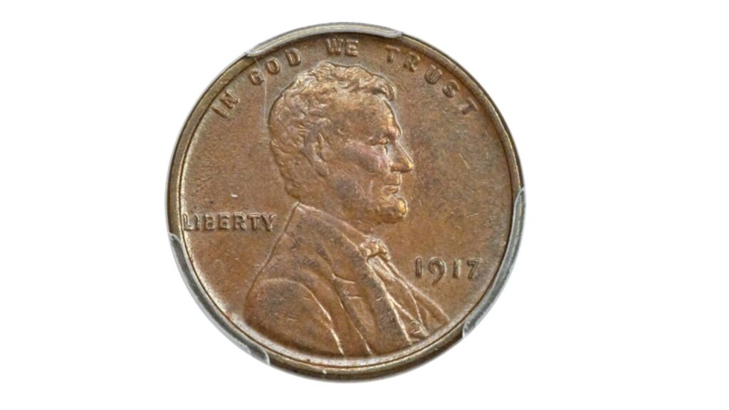 1917 doubled die obverse Lincoln wheat cent