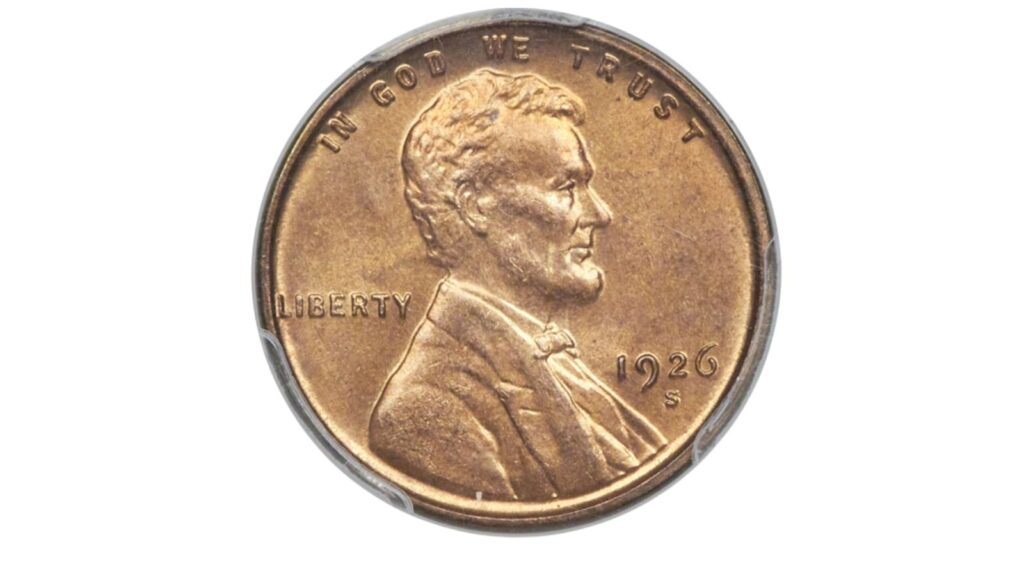 1926 S Lincoln cent