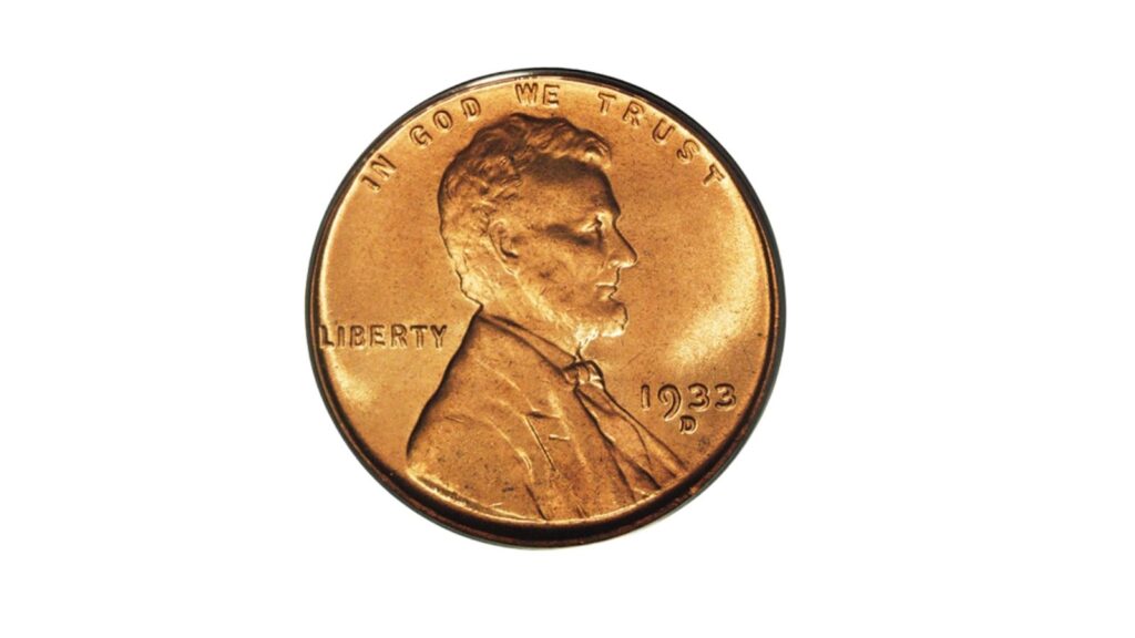 1933-D Lincoln wheat cent
