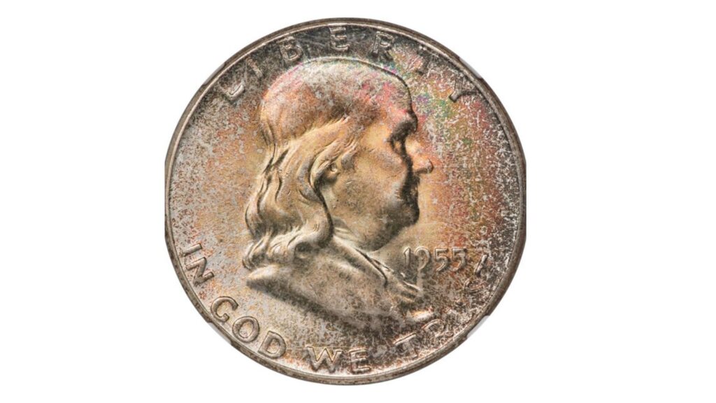1955 Bugs Bunny Franklin half dollar