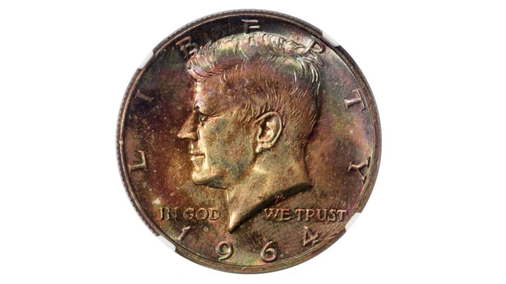 1964 Kennedy half dollar