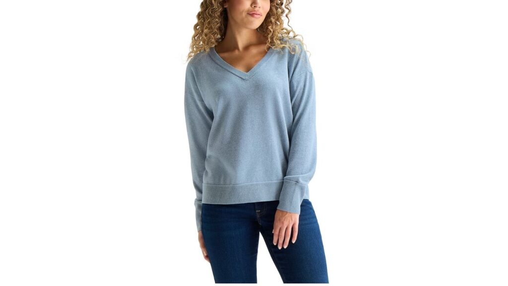 v neck sweater