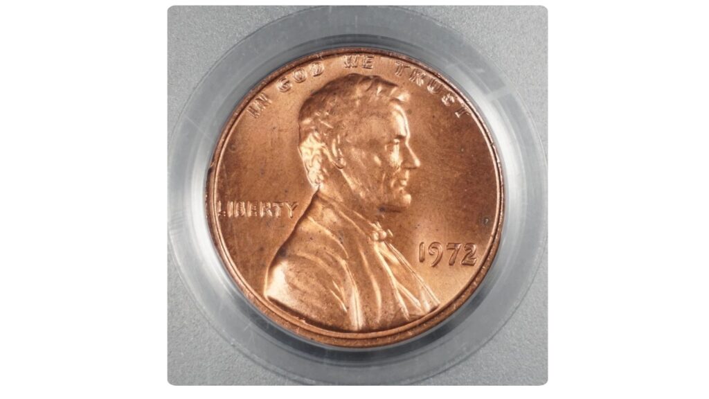 1972 doubled die obverse Lincoln cent