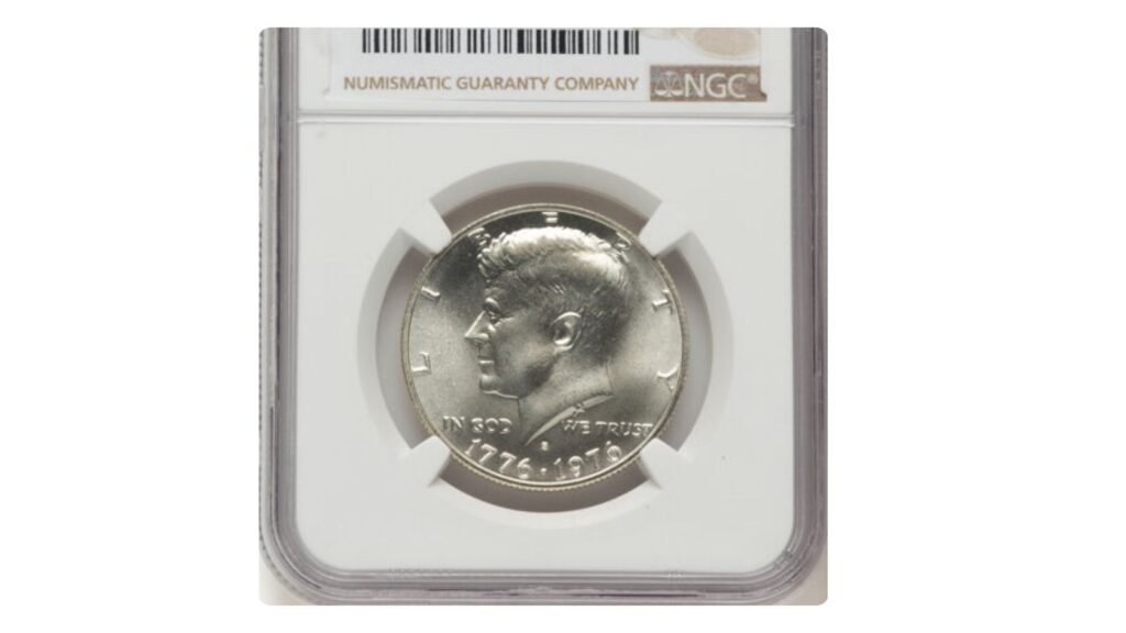 1976 Bicentennial half dollar