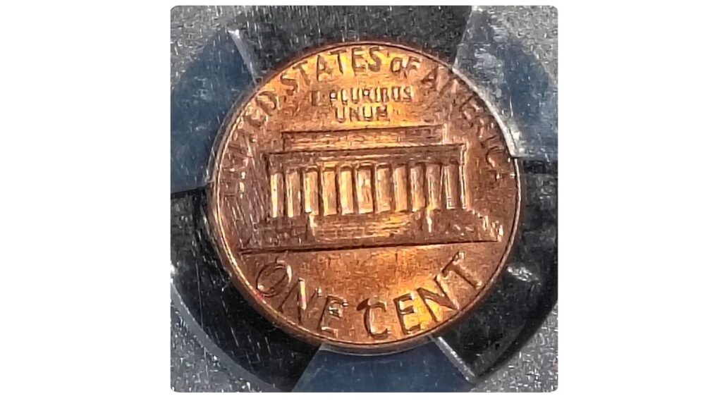 1983 doubled die reverse Lincoln cent