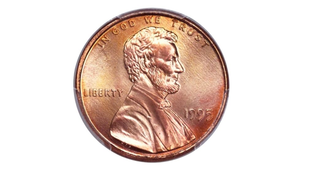 1995 doubled die obverse Lincoln cent