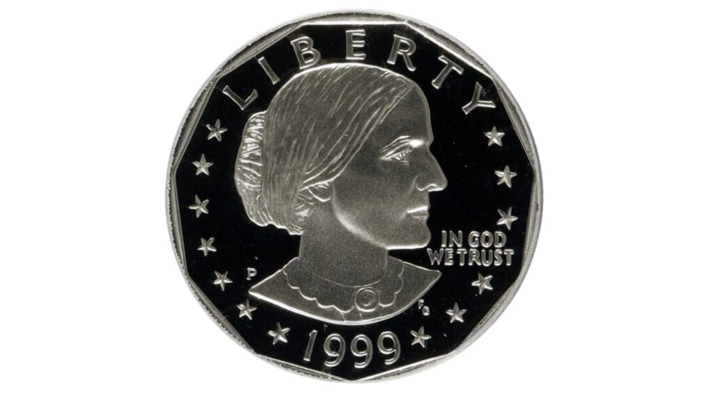 1999P Susan B Anthony dollar proof