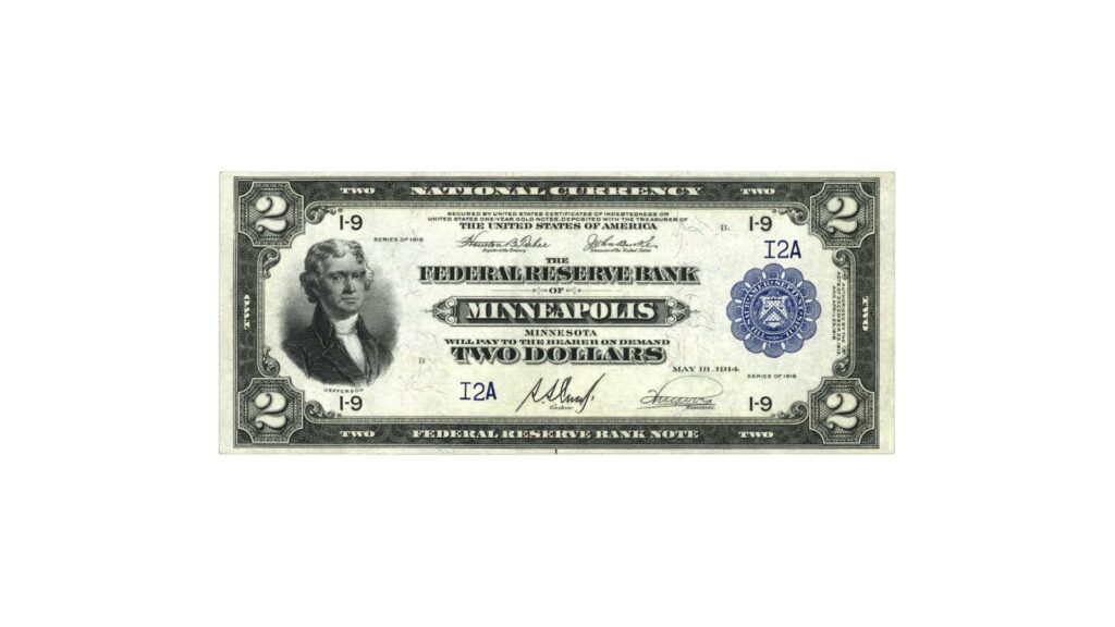 $2 bill serial number
