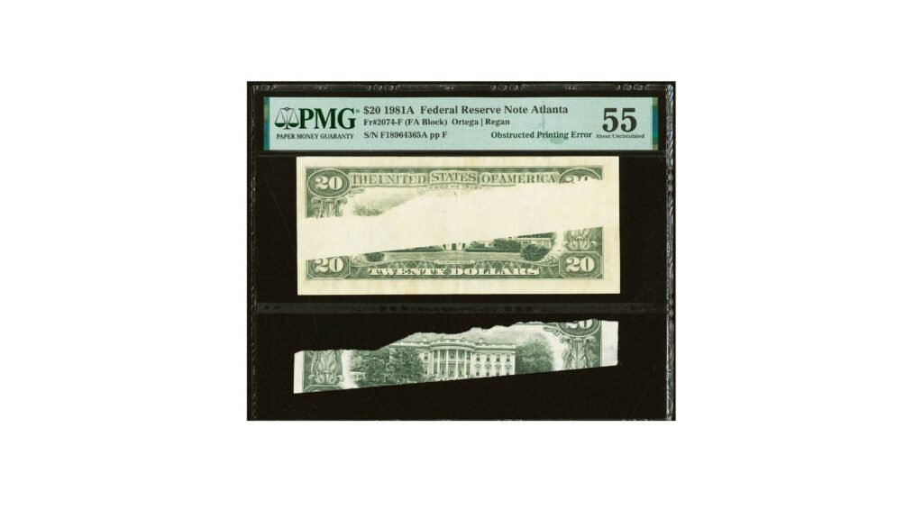 $20 printing error