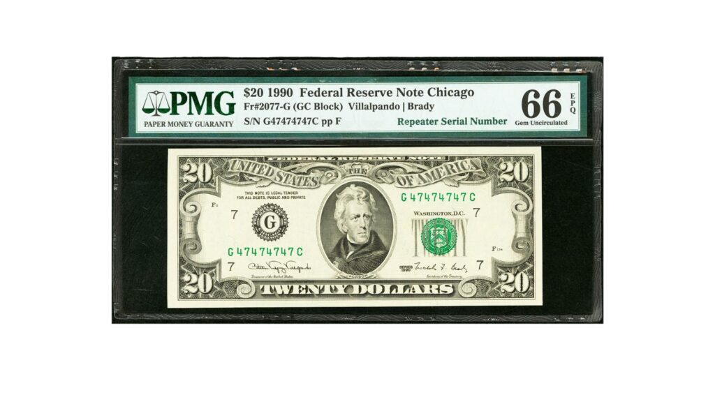 $20 repeater serial number