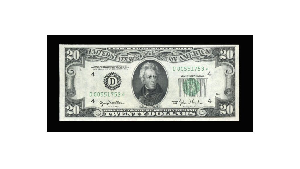$20 star note