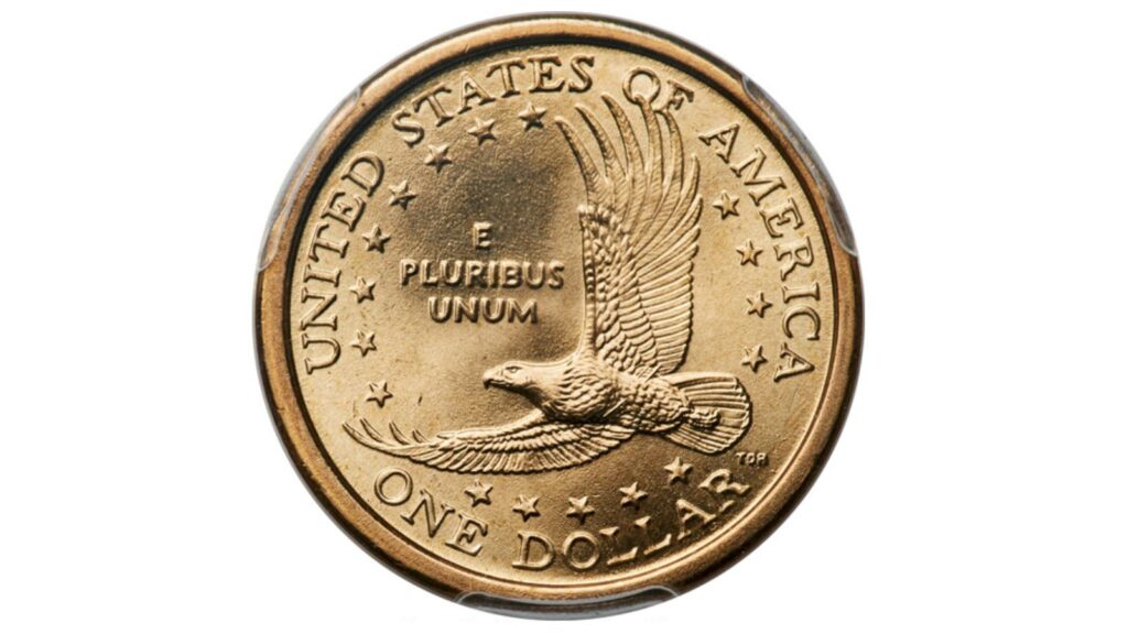 2000 P Sacagawea dollar, Wounded Eagle variety