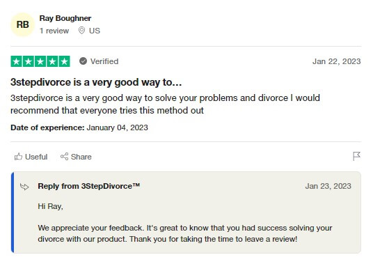 3StepDivorce five-star review