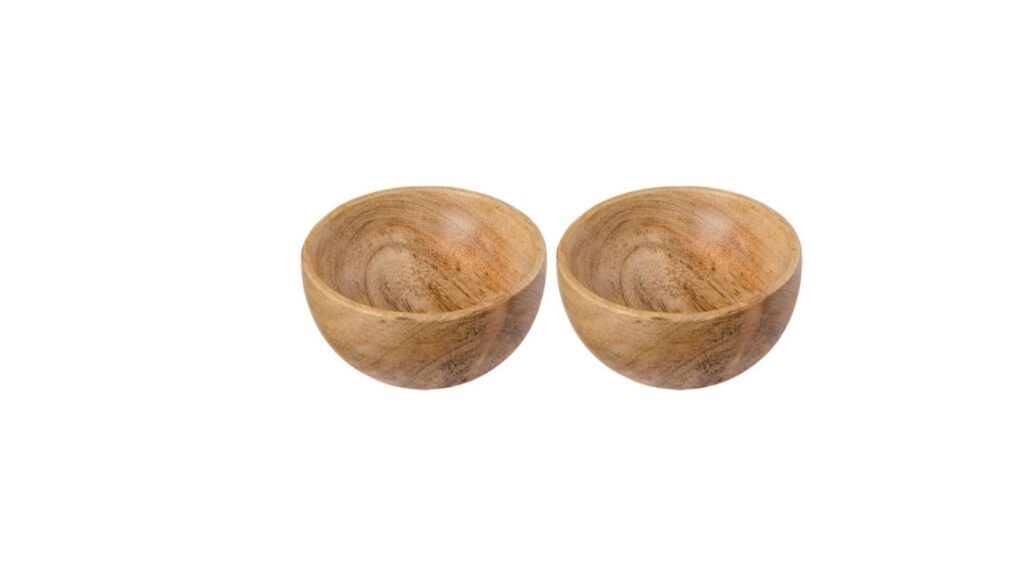 Acacia Pinch Bowls