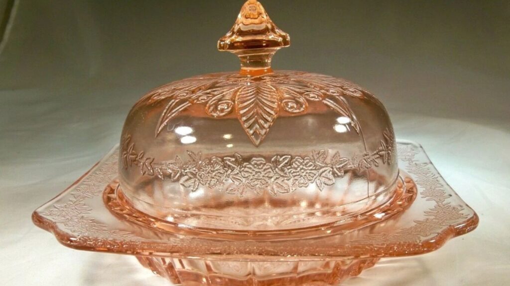 Adam PInk Butter DIsh