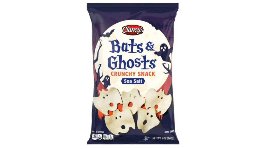Bats and Ghosts Crunchy Snacks