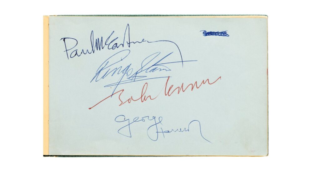 Beatles Autographs