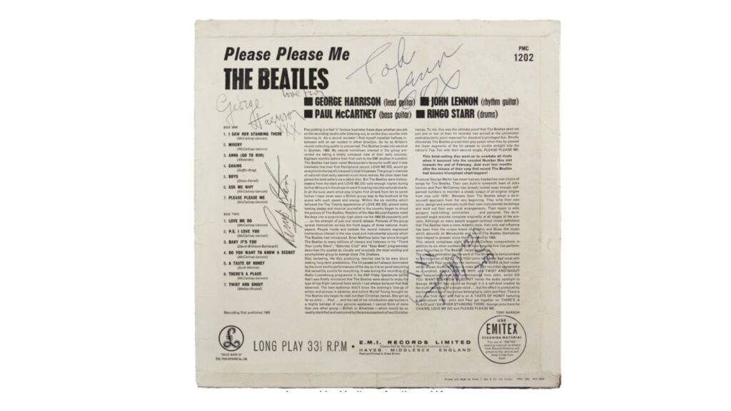 Beatles Signed Album