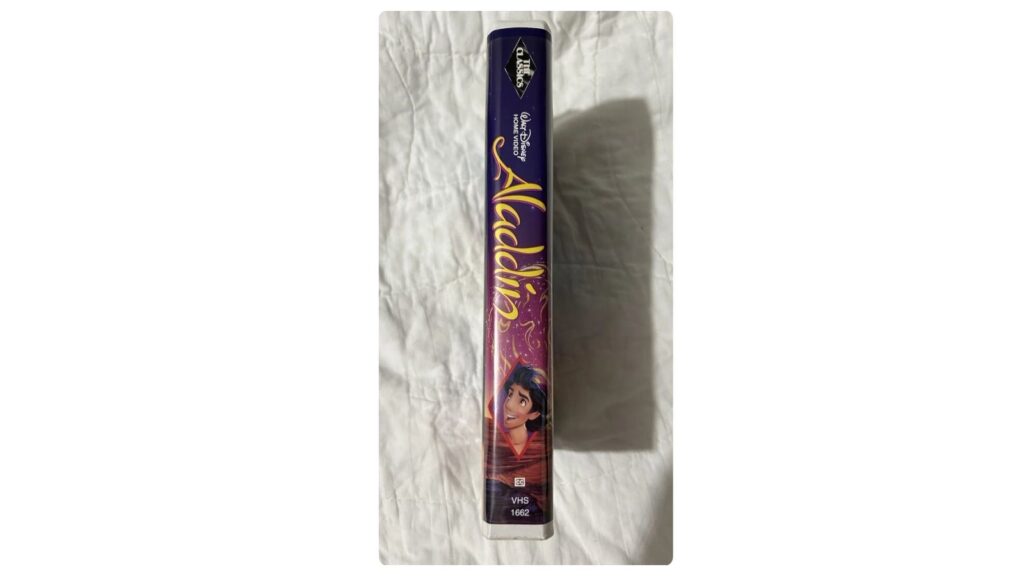Black Diamond Aladdin VHS