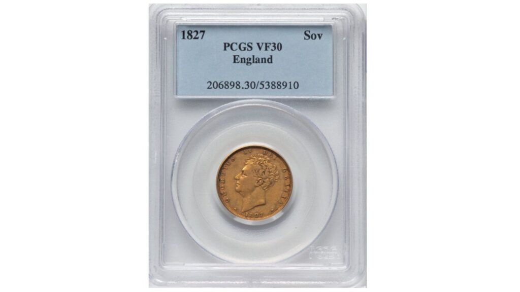 British gold sovereign