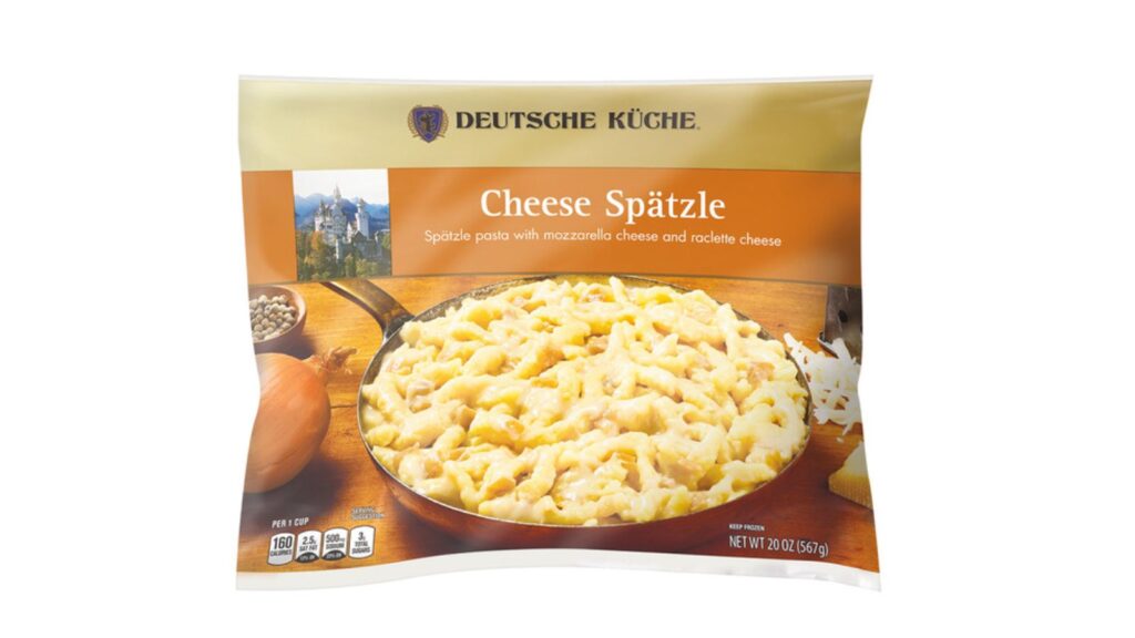 Cheese spaetzle