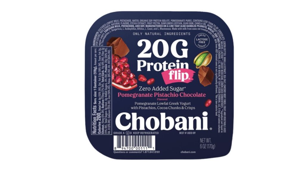 Chobani 20G protein Flip yogurt
