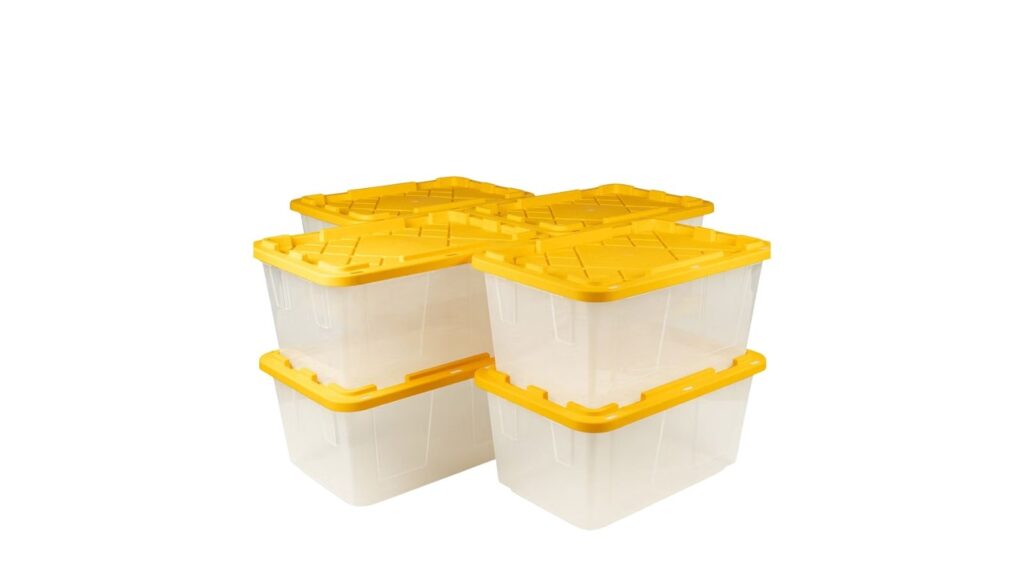 Clear Storage Bin