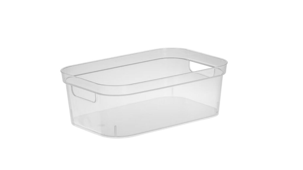 Clear Storage Bin