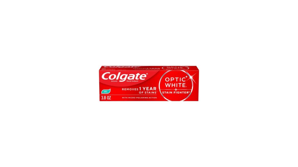 Colgate Optic White toothpaste