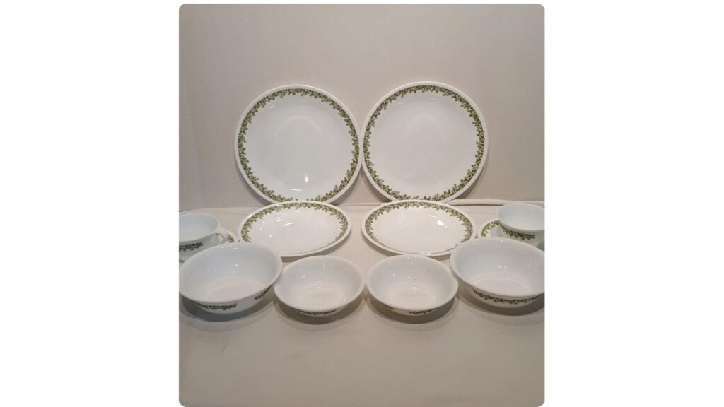 Corelle spring blossom dinnerware