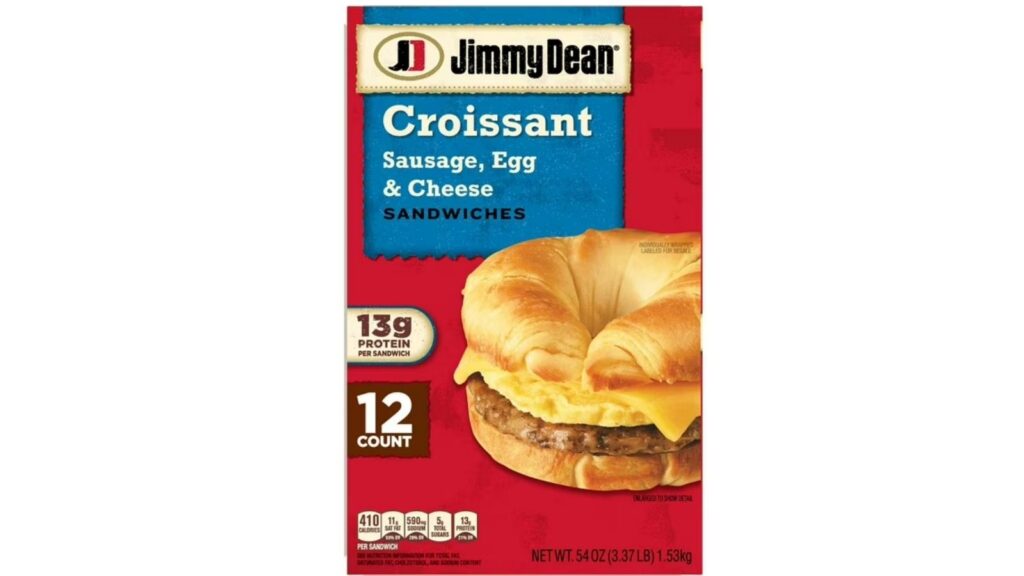 Croissant Sausage Egg and Cheese