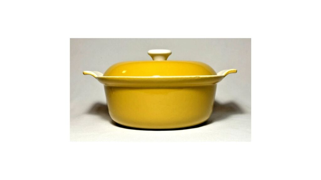 Descoware Belgian enamel Dutch oven