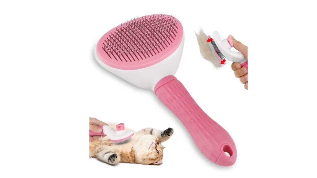 Deshedding brush