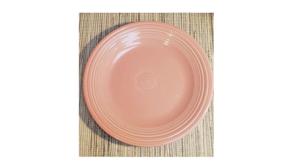 Fiesta dinnerware in apricot