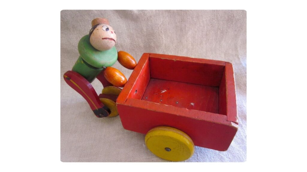 Fisher-Price Pushcart Pete pull toy