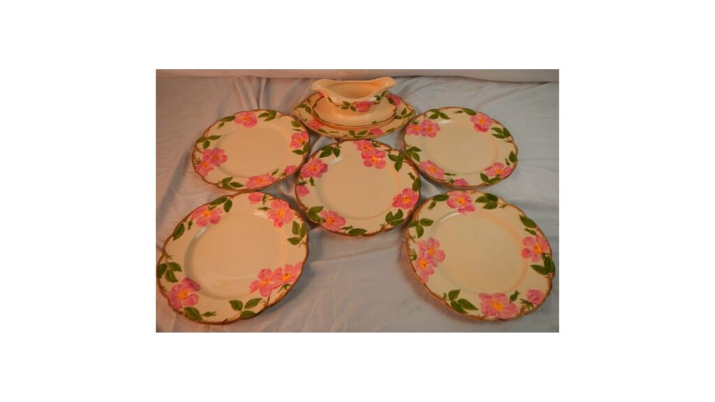 Franciscan Desert Rose dinnerware