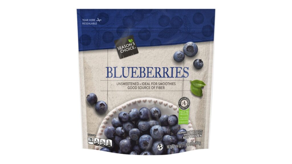 Frozen Blueberries