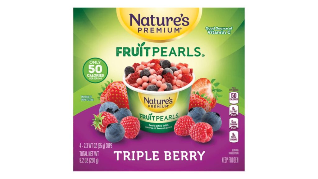 Frozen Fruit Pearls