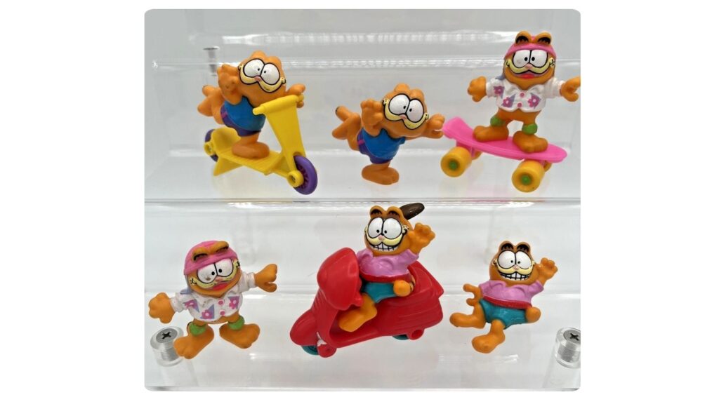Garfield Happy Meal toys