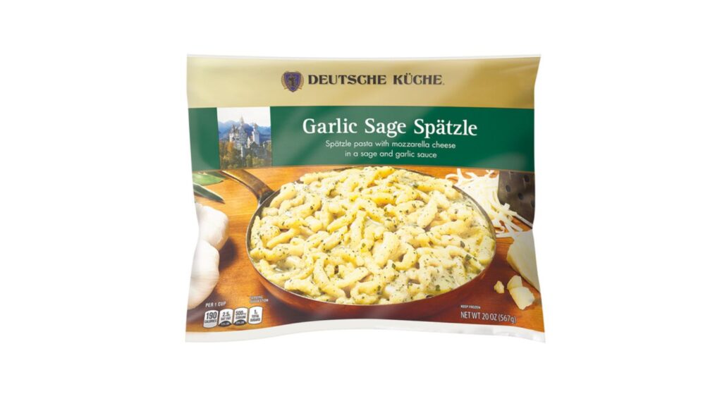 Garlic Sage spaetzle