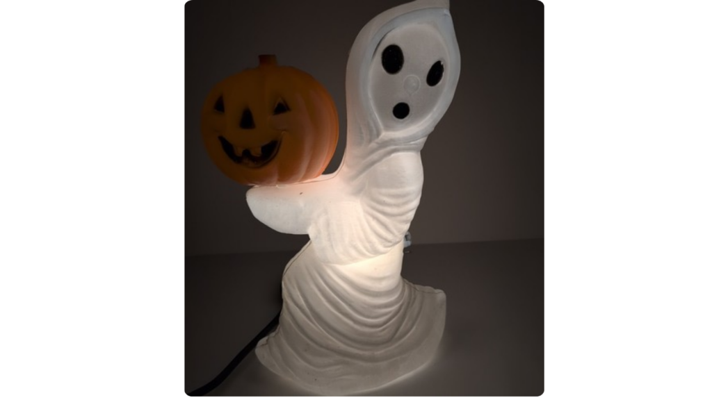 General Foam Friendliest Ghost tabletop blow mold