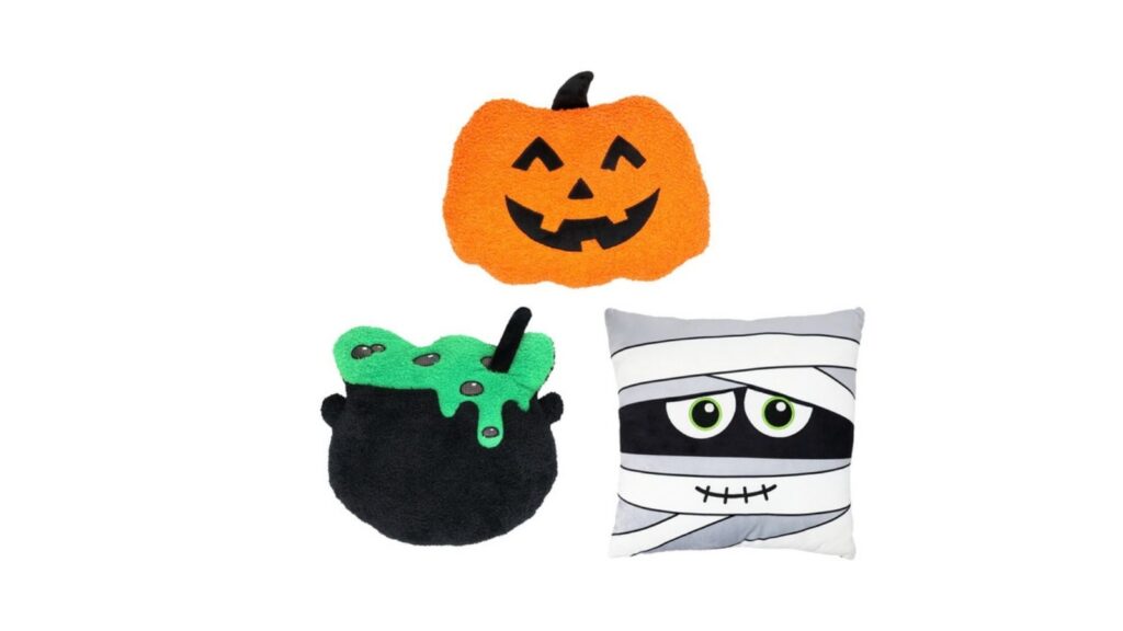 Halloween icon pillow