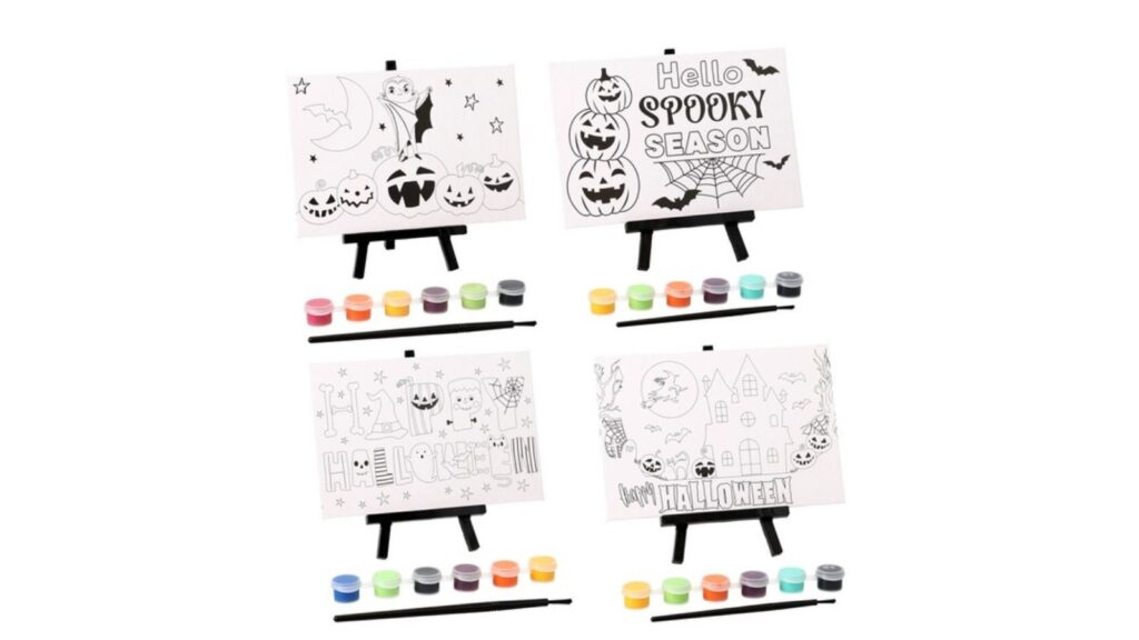 Halloween paint board set