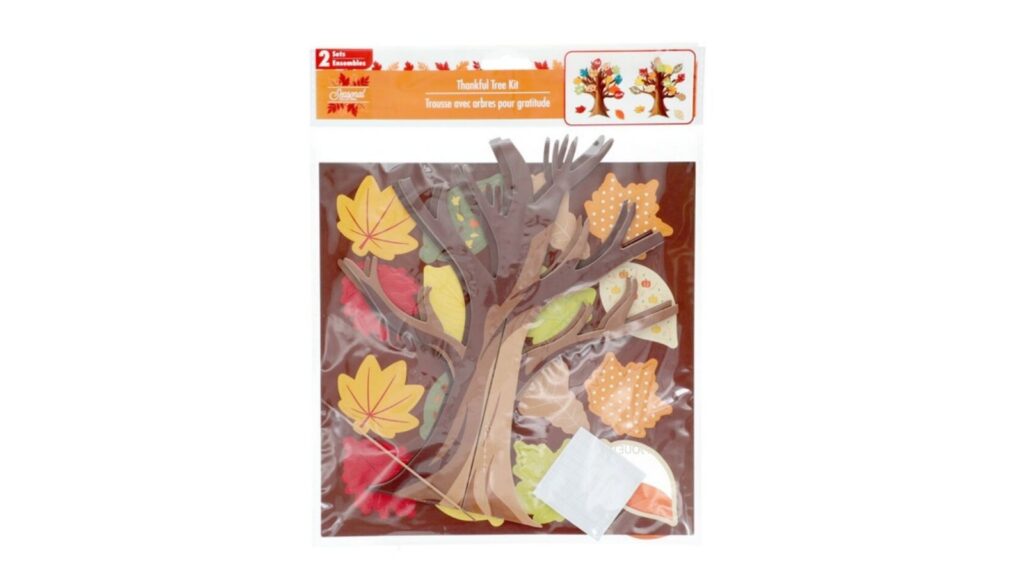 Halloween thankful tree kit