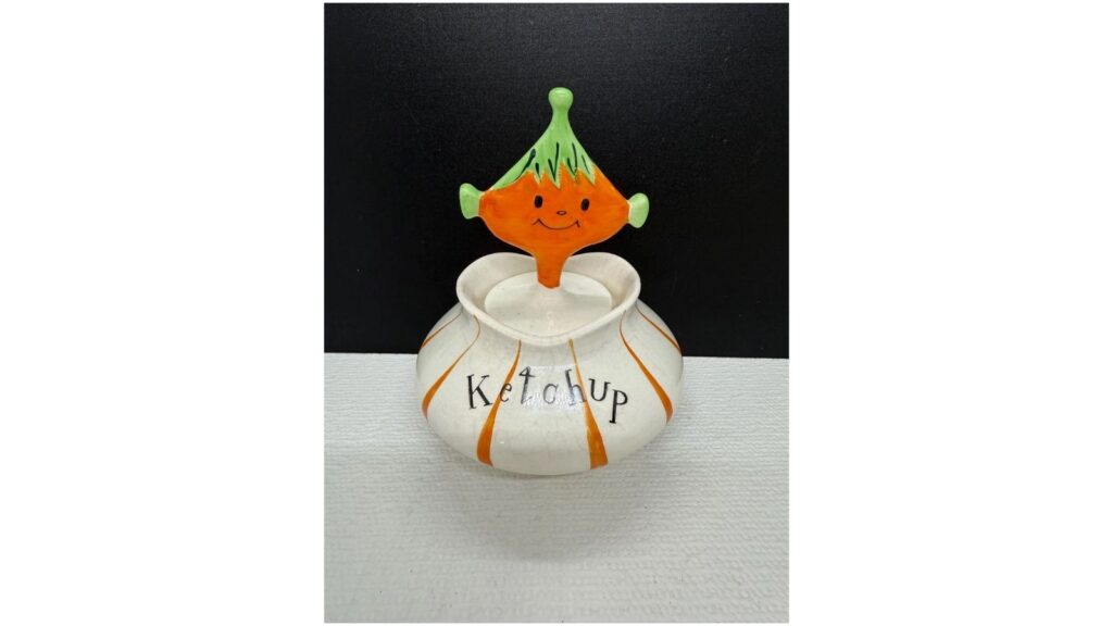 Holt-Howard Pixieware condiment jars