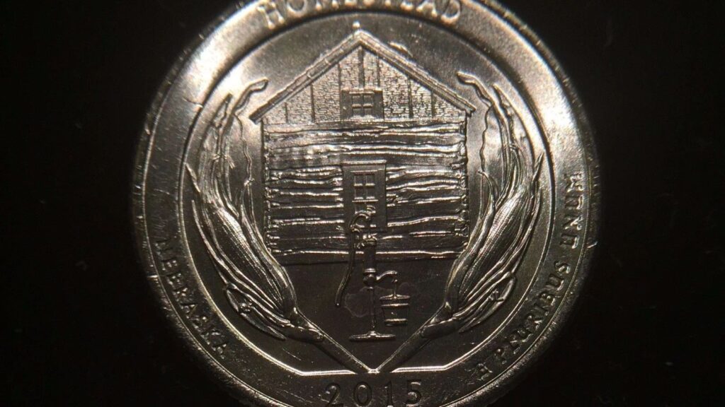 Homestead National Monument doubled die quarter